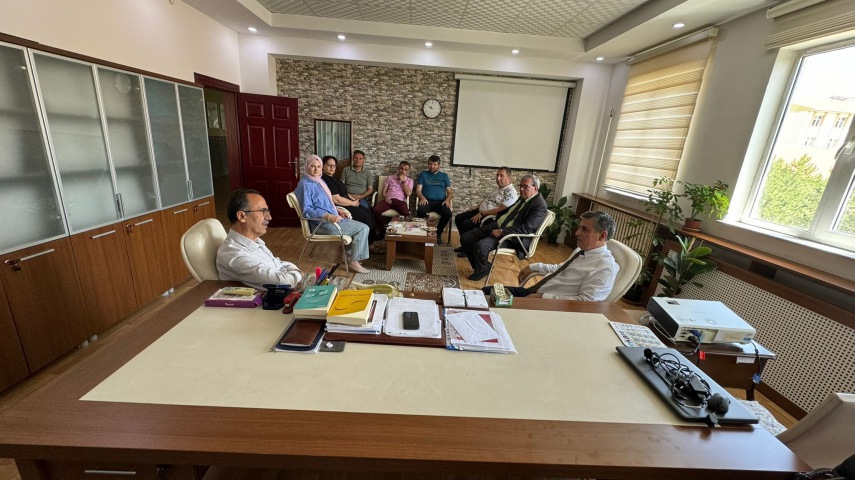 Rektör Yardımcımızdan Enstitümüze Ziyaret