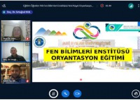 Enstitümüze yeni kayıt yaptıran Lisansüstü öğrencilerimize Oryantasyon Eğitimi verildi