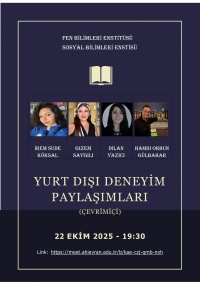 YURT DIŞI DENEYİM PAYLAŞIMLARI