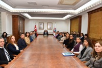 Valimiz Murat Sefa DEMİRYÜREK Başkanlığında İş Birliği Projeleri Değerlendirildi.