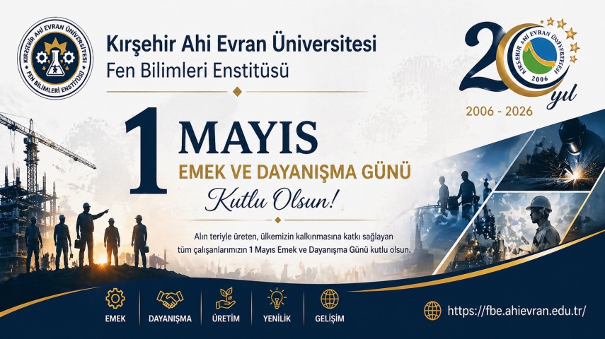 1 Mayıs Emek ve Dayanışma Günü