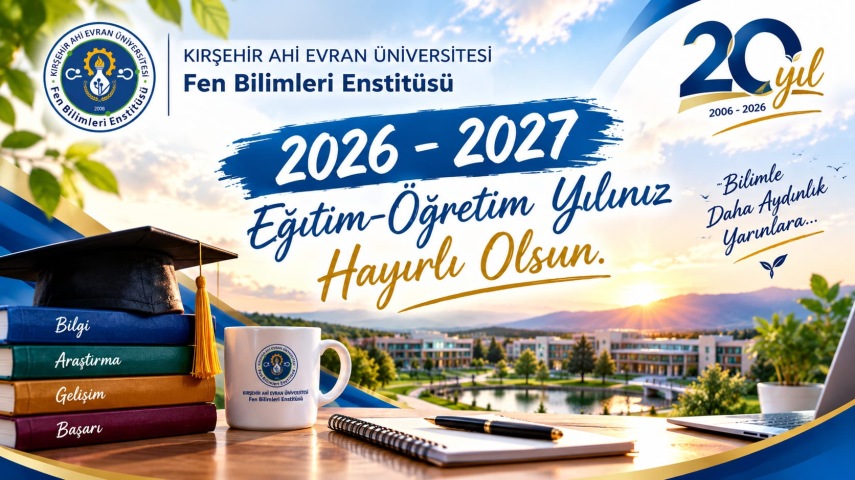 2026-2027 Eğitim-Öğretim Yılınız Hayırlı Olsun